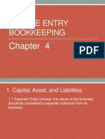 Double Entry Bookkeeping 