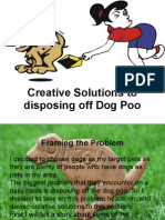 Disposing the Pet Poo
