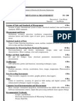 Instrumentation & Measurements