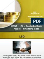 CSSA - ICL - Deutsche Bank Aquire - Financing Case