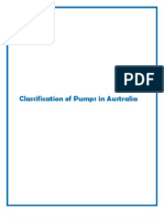 Classification of Pumps in Australia