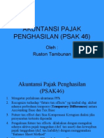 Akuntansi Pajak Penghasilan (Psak 46)