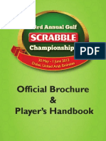 23rd Annual Gulf Scrabble Championships: Official Brochure and Player's Handbook