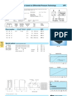 Flow Monitor Based On Differential Pressure Technology VPF