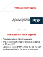 Francis Adatu - Status of TB Epidemic in Uganda