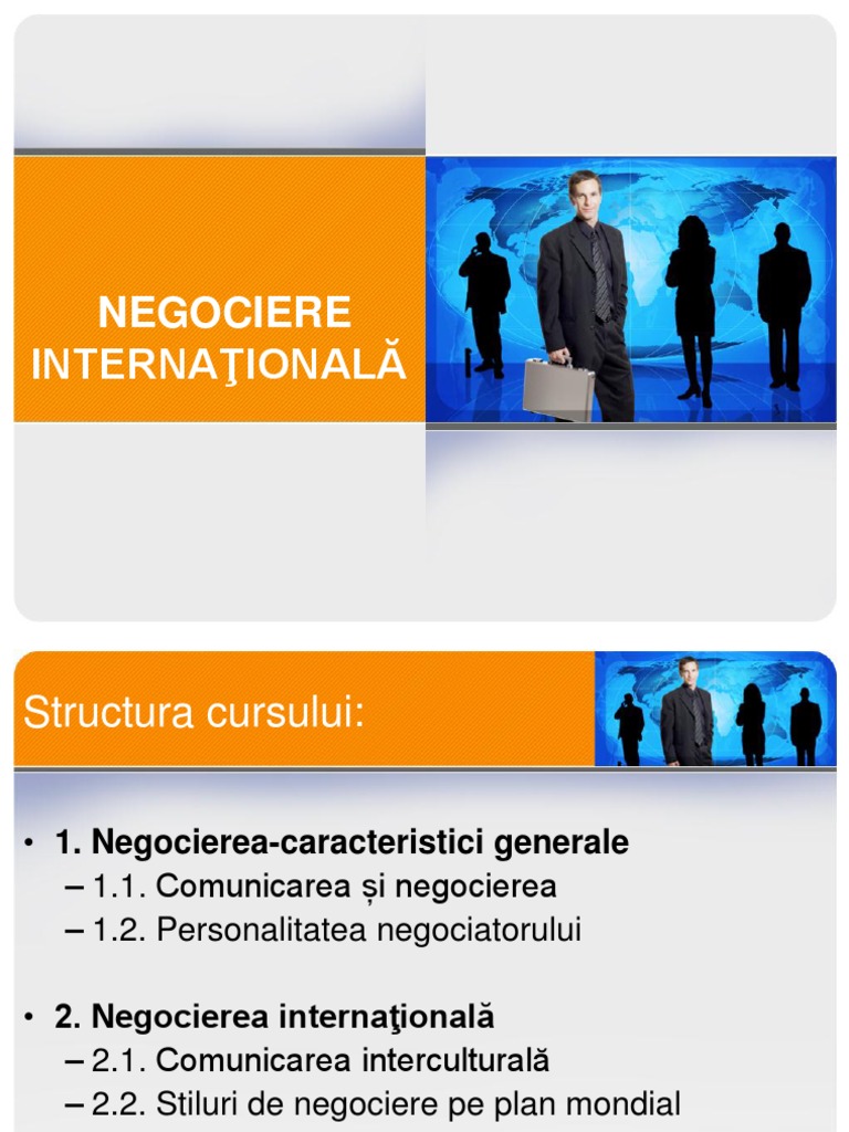 Negociere CURS | PDF