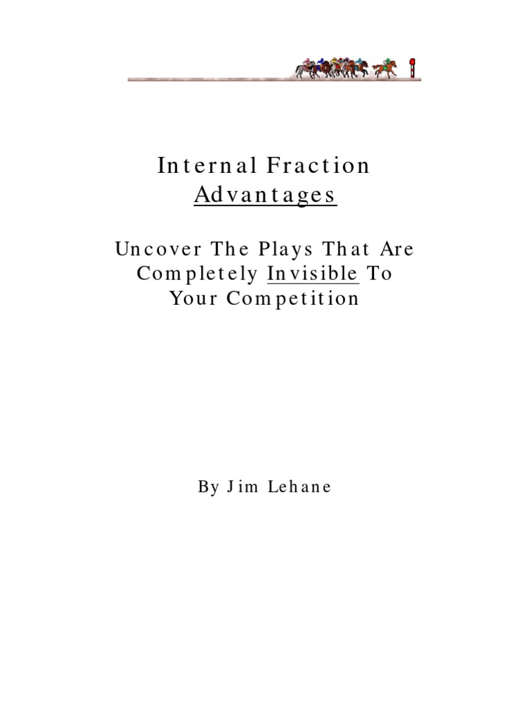 Horseracing Handicapper Fractions | PDF | Fraction (Mathematics ...