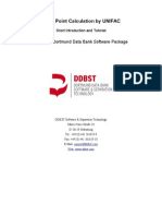 Flash Point Calculation by UNIFAC