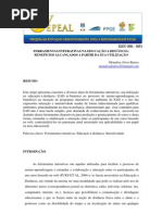 Ferramentas Interativas Na Educacao a Distancia Beneficios Alcancados a Partir Da Sua Utilizacao