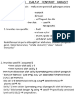 Aspek Immunologi Dlm Peny Parasit 2011