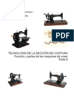 8 - Tecnologia Del Sector Costura 8 Funcion y Partes