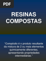 Resinas compostas