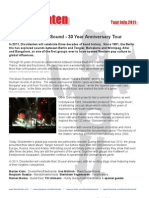 30 Years of Dissidenten (Group) - On Tour in 2011 With Manickam Yogeswaran (Vocal/kanjira)