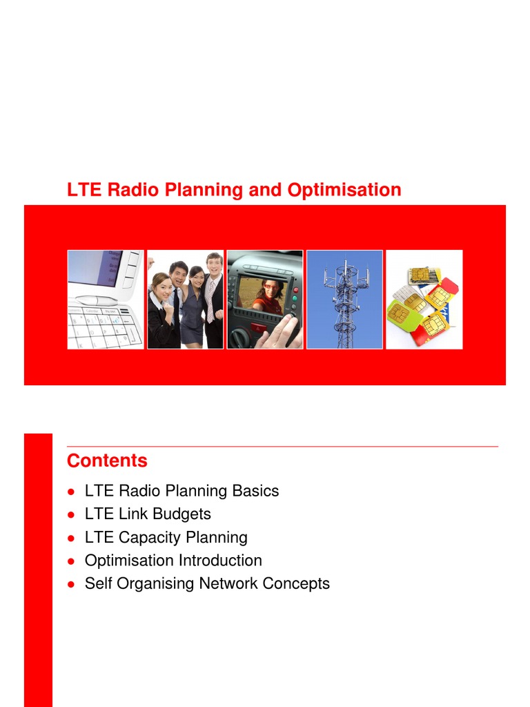 LTE Radio Planning and Optimization Guide | PDF