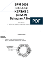 SPM 2009 Biologi Kertas 2 No 1 (Panel - Ridza)