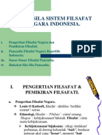 Pancasila Sistem Filsafat Negara Indonesia