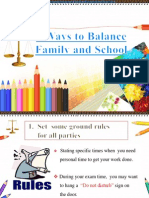 4 Ways To Balance Family and School 2003