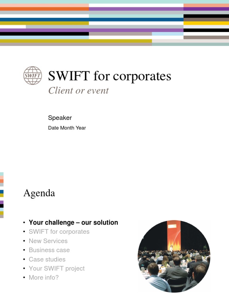 Swift For Corporates Overview | Download Free PDF | Enterprise Resource ...