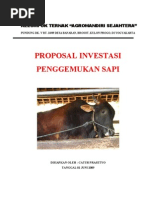 Proposal Bisnis Ternak Sapi Potong