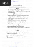 Numerical Methods Bank