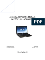 77696005 Analiza Merceologica a Laptopului Asus k52f