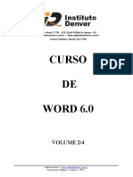 Curso Básico de Word Volume 02/04