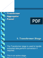 Transformer - Aggregator - Funnel