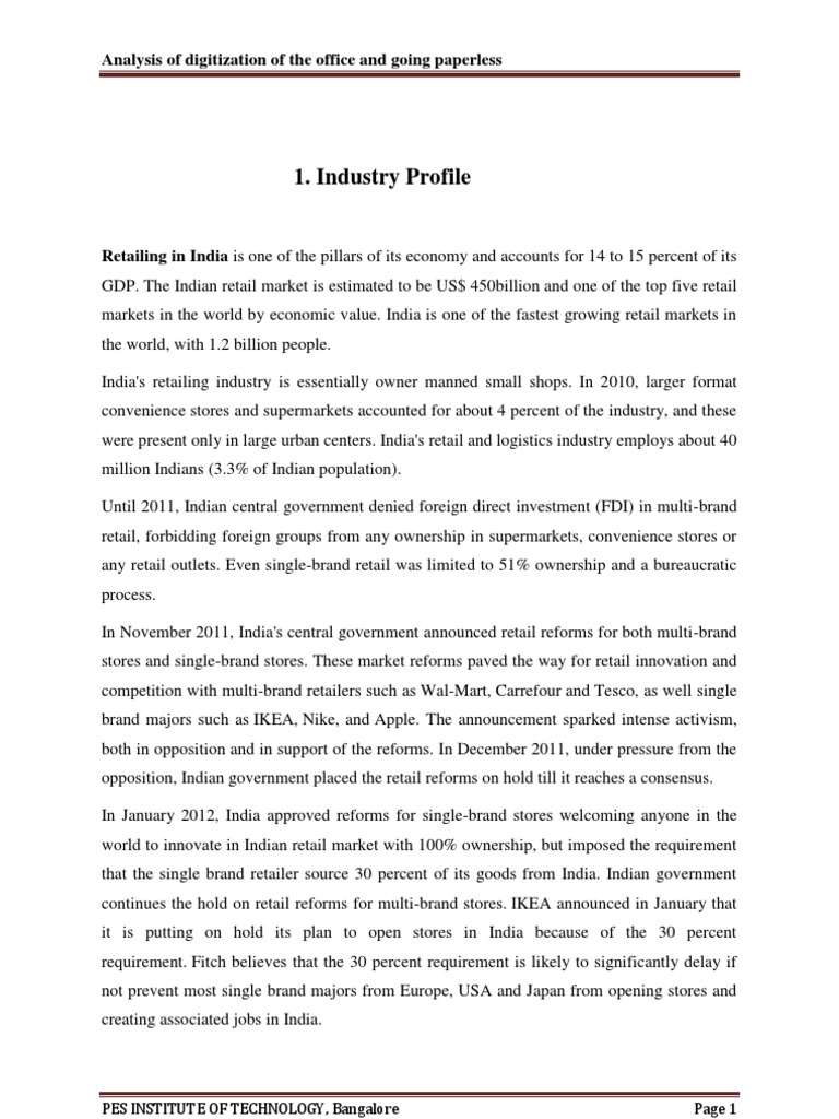 Indian Retail Market Growth Insights | PDF | Retail | Business