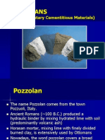 Pozzolans