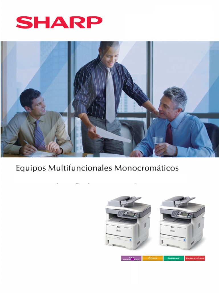 Catalogo Sharp MFC 430l | PDF | Fax | Microsoft Windows