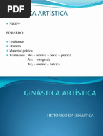 História da ginastica