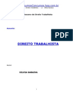 68755614 Trab Direito Trabalhista Saraiva