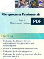 Topic 1 Microprocessor Fundamentals
