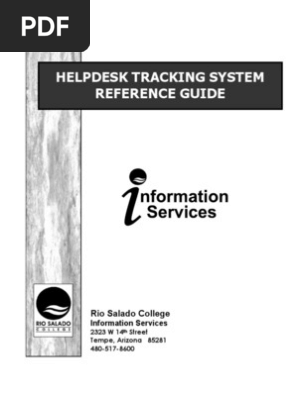 Helpdesk System Training Manual