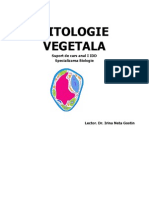 CITOLOGIE VEGETALA - Curs Si Lucrari Practice