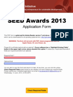 En SEED 2013 Awards AppForm Final