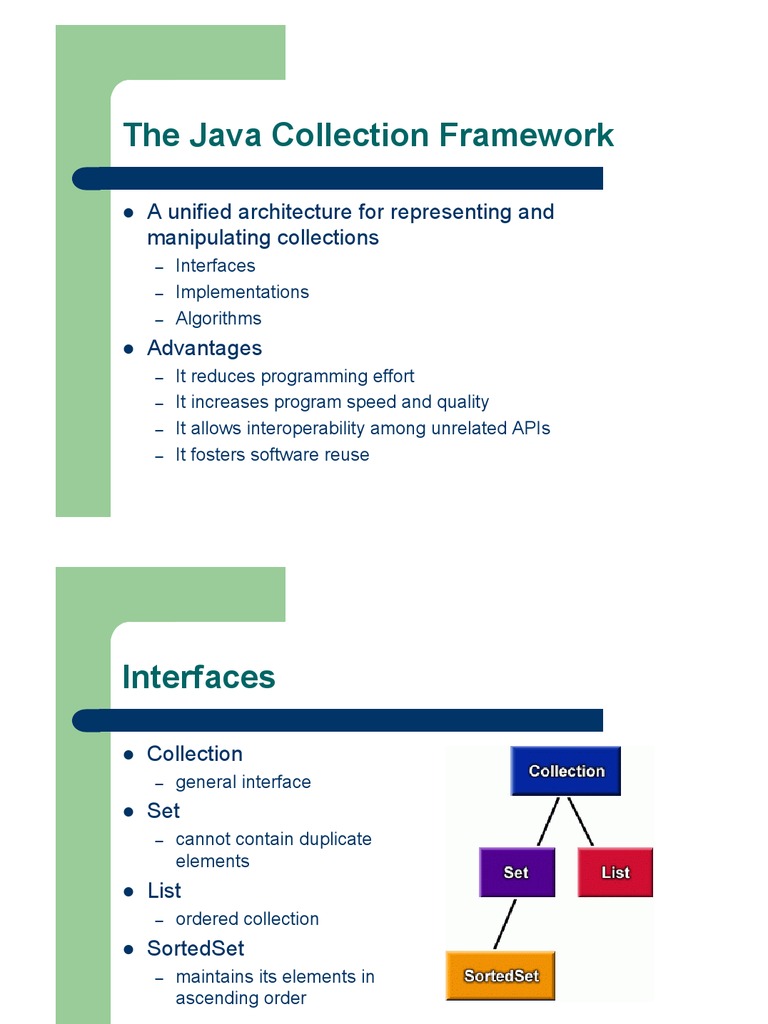 Java Collections Framework Overview | PDF