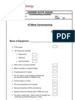 Commissioning Checklist PDF