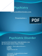 Psychiatric Disorder 1