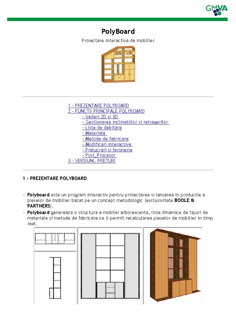 Prezentare PolyBoard | PDF