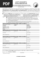 Tulare County Clerk Recorder Application For Birth Record Birth Certificate Notary Public