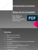 CASE 8 Primus Automation Division - Group 5