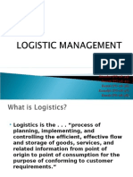 Logistic Management