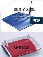 Modem y Xdsl Exposicion