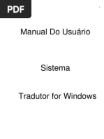 Manual Do Usuário Dicionario