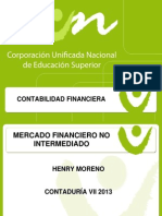 Mercado Financiero No Intermediado