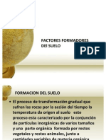 Factores Formadores de Suelo