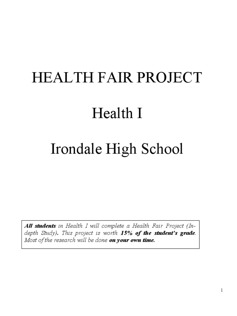 Health Fair Packet Revised 10-2012 | PDF | Html Element | Sexually ...
