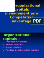 New Organizational Capitals Management As A Competative Advantage