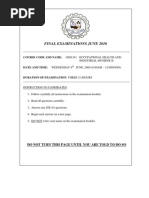 Osh 241 - Occupational Health and Industrial Hygiene II